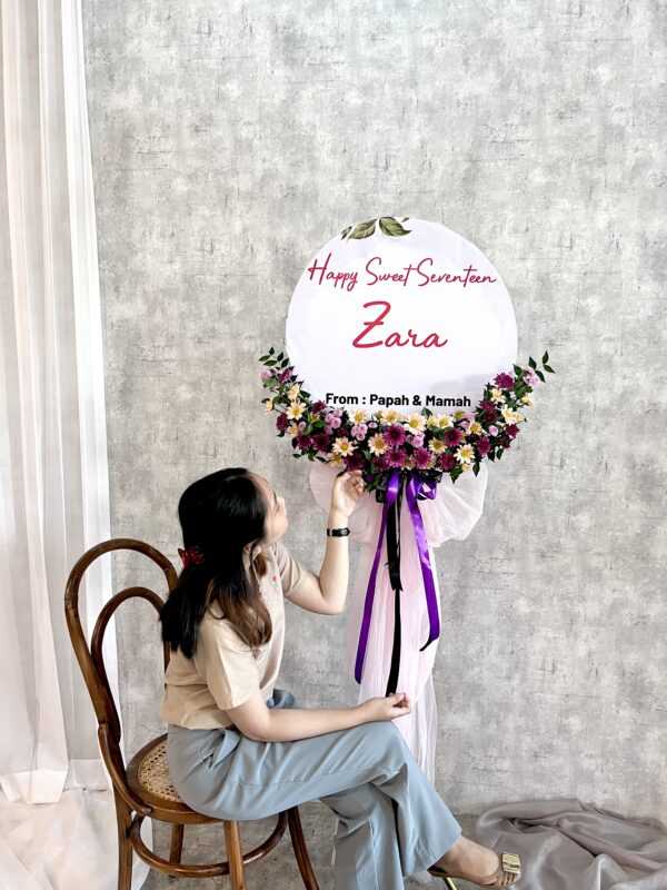 zara standing flower